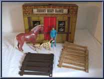 Johnny West Ranch Box Set from Best of the West - Playset Combos manufactured by Marx [Loose]