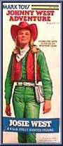 Josie West (Green) from Best of the West - Johnny West Adventure manufactured by Marx [Front]