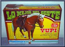 Pancho - Yupi (Bay, White Mane) from Best of the West - Int'l Mexico Variations manufactured by Marx [Front]