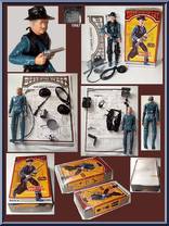 Sheriff Garrett (Steele Blue) from Best of the West - Best of the West manufactured by Marx [SiggyBoy's Collection]