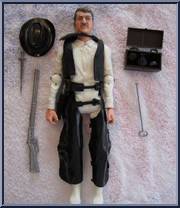 Sheriff Garrett - Bobby Bueno (White) from Best of the West - Int'l Mexico Variations manufactured by Marx [Loose]