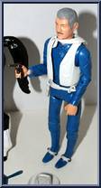 Sheriff Garrett (Royal Blue) from Best of the West - Johnny West Adventure manufactured by Marx [Loose]