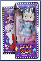 Betty Boop (Blue / Pink Striped Dress) from Betty Boop - Basic Series manufactured by Marty Toy [Front]