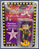 Betty Boop (Green / Yellow) from Betty Boop - Miniatures manufactured by Marty Toy [Front]