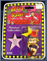Betty Boop (Purple Dress) from Betty Boop - Miniatures manufactured by Marty Toy [Front]