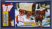 Frontier Wagon (With Horses) from Big Jim - Old West Accessories manufactured by Mattel [Front]