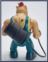 Greasepit from Biker Mice From Mars - Basic Series manufactured by Galoob [Loose]