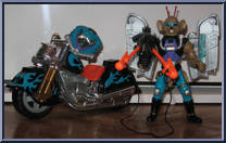 Meteor-Bashin' Throttle from Biker Mice From Mars - Astro Bro's manufactured by Galoob [Loose]