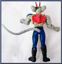 Modo (Painted) from Biker Mice From Mars - Super Bendables manufactured by Galoob [Loose]