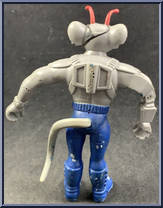 Modo (Unpainted) from Biker Mice From Mars - Super Bendables manufactured by Galoob [Loose]