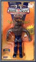 Modo (Unpainted) from Biker Mice From Mars - Super Bendables manufactured by Galoob [Front]
