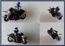 #1 Throttle from Biker Mice From Mars - Micro Machines manufactured by Galoob [Loose]