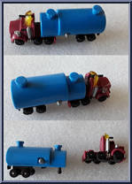 #1 Throttle from Biker Mice From Mars - Micro Machines manufactured by Galoob [Loose]