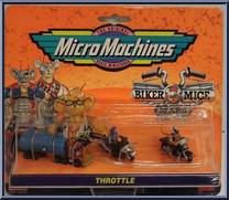 #1 Throttle from Biker Mice From Mars - Micro Machines manufactured by Galoob [Front]