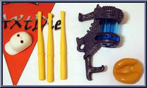 Home-Run Throttle from Biker Mice From Mars - Sports Bro's manufactured by Galoob [Loose]