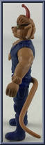 Throttle (Unpainted) from Biker Mice From Mars - Super Bendables manufactured by Galoob [Loose]