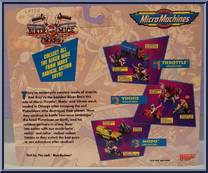 #2 Vinnie from Biker Mice From Mars - Micro Machines manufactured by Galoob [Back]