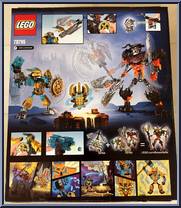 Mask Maker vs. Skull Grinder from Bionicle - 2015 manufactured by Lego [Back]