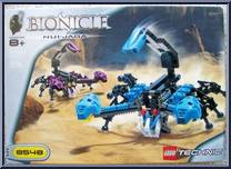 Nui-Jaga from Bionicle - 2001 manufactured by Lego [Front]