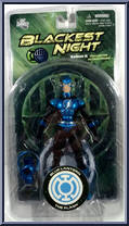Flash (Blue Lantern) from Blackest Night - Series 6 manufactured by DC Direct [Front]