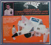Laserscope Fighter from Black Hole - Vehicles manufactured by Mego [Front]