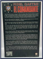 Fidel Castro (El Comandante) from Blitzkrieg Toyz - Basic Series manufactured by Blitzkrieg Toyz [Back]