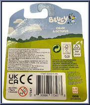 Chloe & Octopus from Bluey - Basic Series manufactured by Moose Toys [Back]