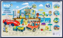 Friends & Family Beach Set from Bluey - Play Sets manufactured by Moose Toys [Back]