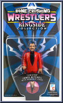 Sinister James Mitchell (Red Suit) from Bone Crushing Wrestlers - Ringside Collection manufactured by FC Toys [Front]