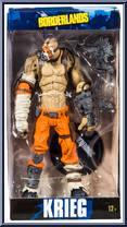 Krieg from Borderlands - Borderlands manufactured by McFarlane [Front]