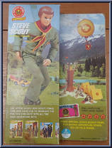 Steve Scout from Boy Scouts - Basic Series manufactured by Kenner [Back]