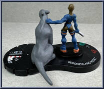Goodness and Mercy from Brave and the Bold - HeroClix - Basic Series manufactured by WizKids [Loose]
