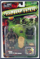 Marine Private Marc Brooks from Bravo Team - Modern manufactured by Unimax [Front]