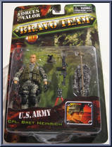 Corporal Bret Heinrich from Bravo Team - U.S. Army manufactured by Unimax [Front]
