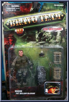 Private William McGraw from Bravo Team - Modern manufactured by Unimax [Front]