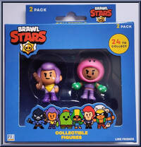 Shelly / Rosa from Brawl Stars - Line Friends - Mini - 2-Packs manufactured by PMI Trading [Front]