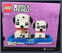 Puppy #132 / Dalmatian #131 from BrickHeadz - Pets manufactured by Lego [Back]
