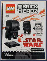 Darth Vader from Brickheadz - Basic Series manufactured by Lego [Back]
