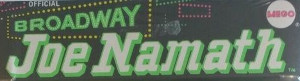 Broadway Joe Namath