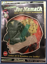Eligible Receiver from Broadway Joe Namath - Outfits manufactured by Mego [Front]