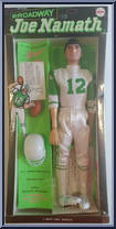 Joe Namath from Broadway Joe Namath - Basic Series manufactured by Mego [Front]