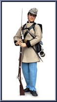 CS 1st Texas Infantry Action Figure