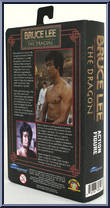 Bruce Lee (Dragon) from Bruce Lee - VHS manufactured by Diamond Select [Back]