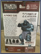 Alphonse Elric from Bst Axn - Fullmetal Alchemist Brotherhood manufactured by Loyal Subjects [Back]