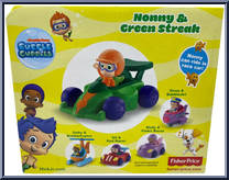 Nonny & Green Streak from Bubble Guppies - Basic Series manufactured by Fisher-Price [Back]