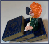 I/Q and his World Book Mobile from Burger King - Kid-Transporters manufactured by Burger King [Loose]