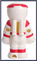 Kid Vid (Astronaut) from Burger King - Glo-Force manufactured by Burger King [Loose]
