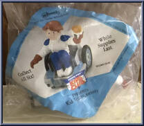 Wheels and his Turbo Wheelchair from Burger King - Kid-Transporters manufactured by Burger King [Front]