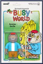 Bananas Gorilla from Busy World of Richard Scarry - ReAction Figures manufactured by Super7 [Front]