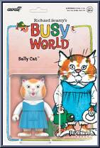 Sally Cat from Busy World of Richard Scarry - ReAction Figures manufactured by Super7 [Front]